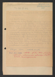 wypis z Teki Schneidra: fragment artykułu z krakowskiego „Czasu” nr 235 (1862) wzmiankujący Stanisława Potockiego jako fundatora miejscowego klasztoru; odsyłacz do Gloger Zygmunt, Encyklopedia Staropolska, Warszawa 1902 wzmiankujący szkołę żeńską; odsyłacz do Podręczna Encyklopedia Kościelna, red. ks. Zygmunt Chełmicki, tom I-XLIV, Warszawa, 1904-1916 wzmiankująca utworzenie w 1616 roku filii benedyktynów jarosławskich dzięki działalności Macieja Wołłowicza                                              , skan 1