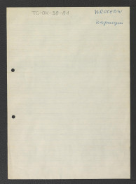 notatka wzmiankująca nazwę wymienionej miejscowości , skan 1