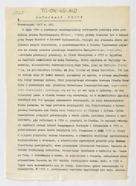 wypisy z Nowomiejski, 1917, s. 462 zawierające zarys dziejów miejscowego klasztoru, skan 1
