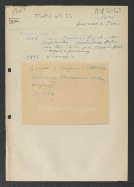 odsyłacz do Podręczna Encyklopedia Kościelna, red. ks. Zygmunt Chełmicki, t. I-XLIV, Warszawa, 1904-1916 wzmiankujący ufundowanie klasztoru w 1605 r. przez Andrzeja Rogalę oraz zniesienie w 1864 r., skan 1