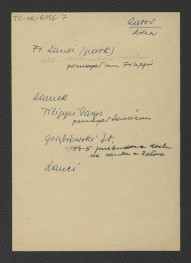 wypis z Łoza S., Słownik architektów i budowniczych Polaków oraz cudzoziemców w Polsce pracujących, Warszawa 1931, s. 185-186 wzmiankujący m.in. Franciszka Marie Lanciego zaangażowanego w pracach przy miejscowym zamku , skan 1
