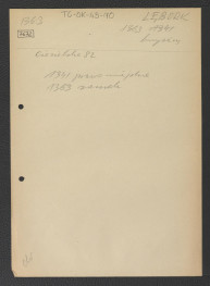 odsyłacz do Ciesielska Karola, W zasięgu krzyżackiego miecza, Warszawa 1961, s. 82 wzmiankujący uzyskanie praw miejskich w 1341 r. oraz wzniesienie zamku w 1363 r.; , skan 1
