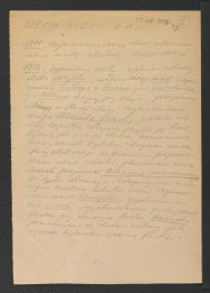 wypis z AGAD Archiwum Generalne Wilanowskie nr 288 – rachunki olesińskie 1807-1812 – na podst. wypisów E. Łopacińskiego (6/56); dwie karty , skan 2