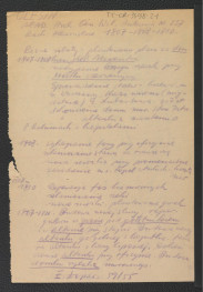 wypis z AGAD Archiwum Generalne Wilanowskie Anteriora nr 237; Rachunki Olesińskie 1807-1808 na podst. wypisów E. Łopacińskiego (59/55); dwie karty , skan 2