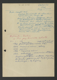 odsyłacz do Podręczna Encyklopedia Kościelna, red. ks. Zygmunt Chełmicki, t. I-XLIV, Warszawa, 1904-1916 wzmiankujący funkcjonowanie przykościelnej szkoły w XV w.; ponownie Podręczna Encyklopedia Kościelna, red. ks. Zygmunt Chełmicki, t. I-XLIV, Warszawa, 1904-1916 zawierająca najważniejsze daty w dziejach miejscowego klasztoru , skan 1