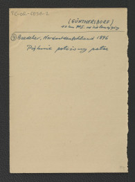 odsyłacz do Baedeker, Nordos – Deutschland, Baedeker 1896 wzmiankujący tamtejszy pałac  tamtejszy pałac , skan 1