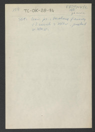 odsyłacz do Słownik Geografii Turystycznej Polski, t. I, Warszawa 1959 wzmiankujący kościół z barokową fasadą o dwóch wieżach z XVII w. , skan 1