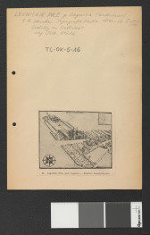 reprodukcja ryciny z Wernher Friedrich Bernhard, Topografia Śląska, 1744-1768 przedstawia widok z lotu ptaka na miejscowy klasztor  , skan 1