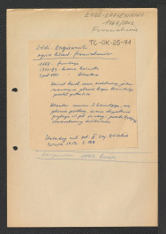 wypis z Katalog Zabytków Sztuki w Polsce: Woj. Łódzkie, t. II, red. Szablowski J., Warszawa 1954, s. 187 wzmiankujący fundacje w 1668 r., budowę kościoła w latach 1702-1723 oraz klasztoru w drugiej poł. stulecia; zwięzła charakterystyka architektoniczna; odsyłacz do Gloger Zygmunt, Encyklopedia Staropolska, Warszawa 1902 wzmiankujący kasatę klasztoru w 1864 r.                                                                      , skan 1