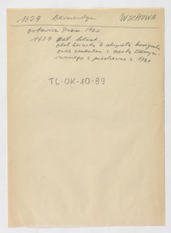 wypis z Orłowicz Mieczysław, Przewodnik po Poznańskiem, Lwów-Warszawa 1921 wzmiankujący początki klasztoru na rok 1629; wzmianka o rzeźbie Chrystusa Ukrzyżowanego z 1731 roku, skan 1