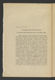 nadbitka artykułu Gerarda Ciołka, Staropolskie ogrody XVI i XVII wieku ze Sprawozdań Towarzystwa Naukowego Warszawskiego, 1947, skan 2