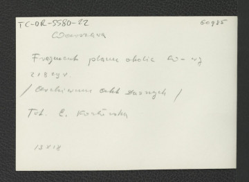 fotografia czarno-biała przedstawiająca fragment planu okolic Warszawy z 1829 r., skan 2