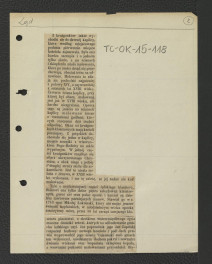 wycinek z „Tygodnika Ilustrowanego” numer 144 (1862) zawierający tekst dotyczący dziejów miejscowego opactwa, skan 3
