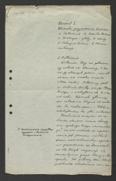 charakterystyka terenu Wilanowa w części rezydencjonalnej; siedem kart, skan 1