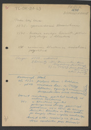 wypis z Przewodnika po Województwie Warszawskim zawierający zwięzłą chronologię miejscowego opactwa począwszy od roku 1235; odsyłacz do Gloger Zygmunt, Encyklopedia Staropolska, Warszawa 1902 wzmiankujący zaistnienie klasztoru w roku 1234 oraz dwa tamtejsze kościoły: św. Dominika i Marii Magdaleny oraz Trójcy Świętej.; wypis z Kaczmarek, Park, dotyczący początków zespołu klasztornego, dalszych dziejów oraz zwięzłą charakterystykę architektoniczną, skan 1