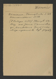 wypis z Niemcewicz J.U., Zbiór pamiętników o dawnej Polszcze, Lips: Breitkopf i Haertel 1839 wzmiankujący przyjęcie Henryka Wolny przez kasztelana gnieźnienieńskiego Jana Tomickiego                                                                           , skan 1