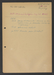 odsyłacz do Podręczna Encyklopedia Kościelna, red. ks. Zygmunt Chełmicki, t. I-XLIV, Warszawa, 1904-1916 zawierający ważniejsze daty w dziejach miejscowej siedziby pijarów począwszy od 1654 r., skan 1
