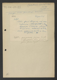 odsyłacz do Gloger Zygmunt, Encyklopedia Staropolska, Warszawa 1902 wzmiankujący ufundowanie klasztoru w 1244 r.; Wielka Encyklopedia Powszechna wzmiankująca ważniejsze daty w dziejach miejscowego klasztoru począwszy od roku 1243 kiedy to wojewoda krakowski Bogusz ufundował ów klasztor; Słownik Geograficzny Królestwa Polskiego wzmiankujący miejscową przeprawę przez Wisłę oraz gospodę dla podróżnych                                  , skan 1