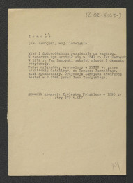 wypis z Słownik Geograficzny Królestwa Polskiego t. XIV, s. 373 wzmiankujący założenie Nowego Zamościa z inicjatywy Jana Zamoyskiego oraz utworzenie ordynacji w 1589 r. , skan 1