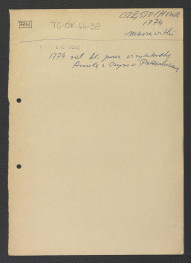 odsyłacz do Podręczna Encyklopedia Kościelna, red. ks. Zygmunt Chełmicki, t. I-XLIV, Warszawa, 1904-1916  wzmiankujący założenie klasztoru w 1774 r. przez wizytatorkę Anielę z Czyżów Potemkinową, skan 1