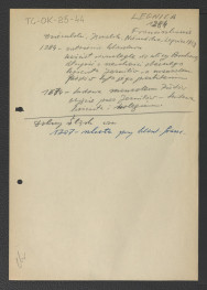 wypis z Dziewulski, Jęczelik, Niemierko, Legnica, 1953 wzmiankujący założenie klasztoru w 1284 r. oraz budowę mauzoleum Piastów w 1674 r.; odsyłacz do Dolny Śląsk wzmiankujący szkołę przy miejscowym klasztorze w 1707 r., skan 1