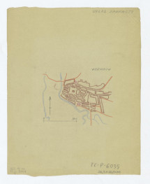 plan miasta o układzie zamkniętym, skan 1