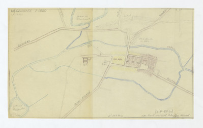 plan sytuacyjny klasztoru i okolic, skan 1