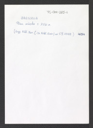 plan miasta z XVIII wieku (oryginał w Bibliotece Narodowej nr C II 1068), skan 1