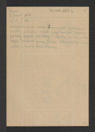 wypis z Słownika Geograficznego Królestwa Polskiego t. III, s. 415 wzmiankujący ogród przy ul. Zamoyskiej, skan 1