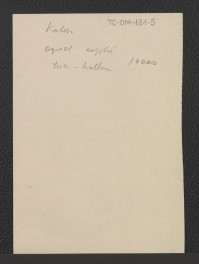 karty wzmiankujące plan ogrodu miejskiego (1 : 4200), skan 4