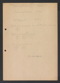 notatka wzmiankująca miejscowe zgromadzenia dominikanów, franciszkanów i klarysek, skan 1