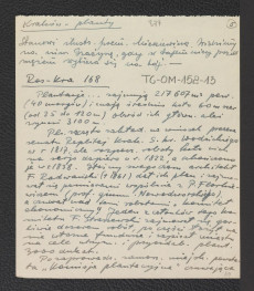 wypis z Estreicher K., Kraków: przewodnik dla zwiedzających miasto i jego okolice, Kraków, 1931, s. 62 dotyczący dziejów Plant, skan 5