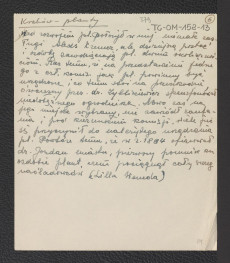 wypis z Estreicher K., Kraków: przewodnik dla zwiedzających miasto i jego okolice, Kraków, 1931, s. 62 dotyczący dziejów Plant, skan 6
