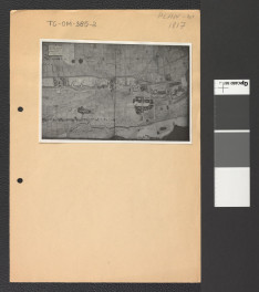 plan Jana Akermana z 1817 roku i okolice Warszawy od strony południowej, skan 2