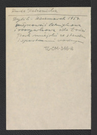 wypis z Dilili-Kaczmarek, 1954 wzmiankujący letniskowy charakter wspomnianej miejscowości, skan 1