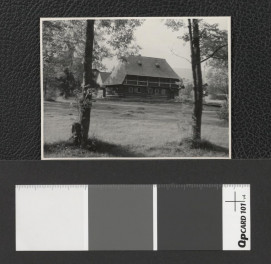 obiekty budownictwa drewnianego na terenie skansenu w Zubrzycy Górnej , skan 7