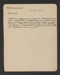 wypis z „Ziemia” wzmiankujący wzgórza parkowe w wymienionej miejscowości, skan 1