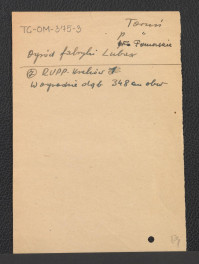 odnośnik bibliograficzny (RUPP Kraków) wzmiankujący dąb w miejscowym ogrodzie fabryki Lubax, skan 1