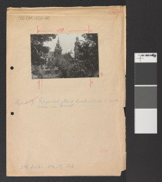 widok na Wawel od strony Plant, skan 1