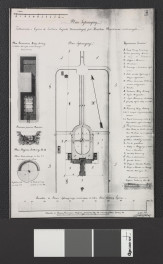 plan sytuacyjny zabudowań i ogrodu do zakładu kąpieli mineralnych pod miastem Buskiem sporządzony w roku 1836, skan 1