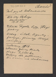 wypisy z Akt Województwa Śląskiego (Konserwator) z 14 kwietnia 1930 r. dotyczące skweru na placu przy Straży Pożarnej, skweru na Placu Wagnera, zieleńca przy ul. Moniuszki, parku na Górze Redutowej, parku hutniczego, parku Kościuszki oraz stadionu, skwerów przy Placu św. Józefa, Mickiewicza, Matejki, a także przy rynku; ponadto park skarboferny oraz przy ul. Urbanowicza, skan 13