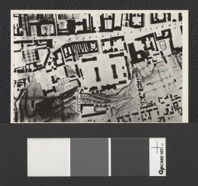 fragment planu Warszawy, skan 1