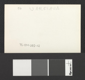 fragment planu Warszawy, skan 2