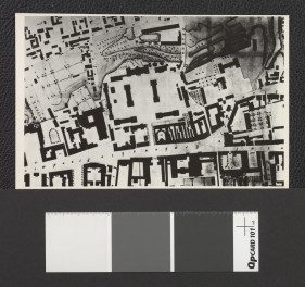 fragment planu Warszawy, skan 3