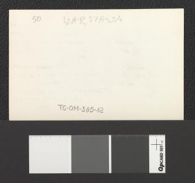 fragment planu Warszawy, skan 4
