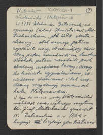 wypis z Cholewiński dotyczący zaczątków uzdrowiskowego charakteru Nałęczowa, skan 1