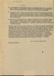 odpis pisma Zarządu Muzeów i Ochrony Zabytków Ministerstwa Kultury i Sztuki z czerwca 1960 r. w sprawie klasyfikacji zabytków, skan 5