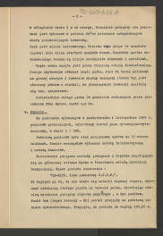 według opisu na stronie tytułowej: „Opinia w sprawie zaopatrzenia w wodę zamku oraz stawów parkowych w Przecławiu, pow. Mielec wraz z pomiarem wysokościowym i inwentaryzacją zieleni” , skan 6