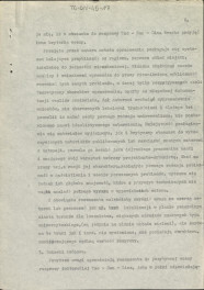 recenzja z dnia 3 maja 1961 r. pracy doktorskiej Tao-Sun-Lina pt. "Teoretyczny projekt półmilionowego miasta chińskiego jako przyczynek do metody projektowania urbanistycznego w Chinach" oraz pismo z dnia 25 maja dziekana Wydziału Architektury Politechniki Warszawskiej z prośbą o wzięcie udziału przez Gerarda Ciołka w dyskusji nad ww. rozprawą dotorską, skan 6