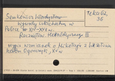 kartka zawierająca informację o rysunku przedstawiającym Świątynię Dorycką w Natolinie, skan 2